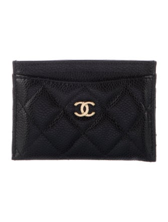 Chanel Interlocking CC Logo Card Holder