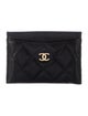Chanel Interlocking CC Logo Card Holder
