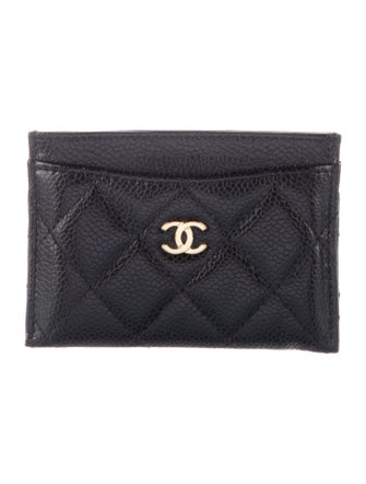 Chanel Interlocking CC Logo Card Holder