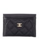 Chanel Interlocking CC Logo Card Holder
