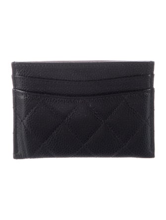 Chanel Interlocking CC Logo Card Holder