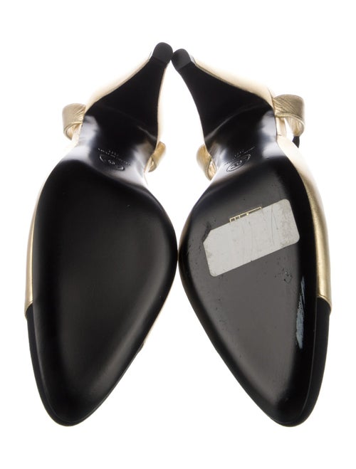 Chanel 2020 Interlocking CC Logo Slingback Pumps