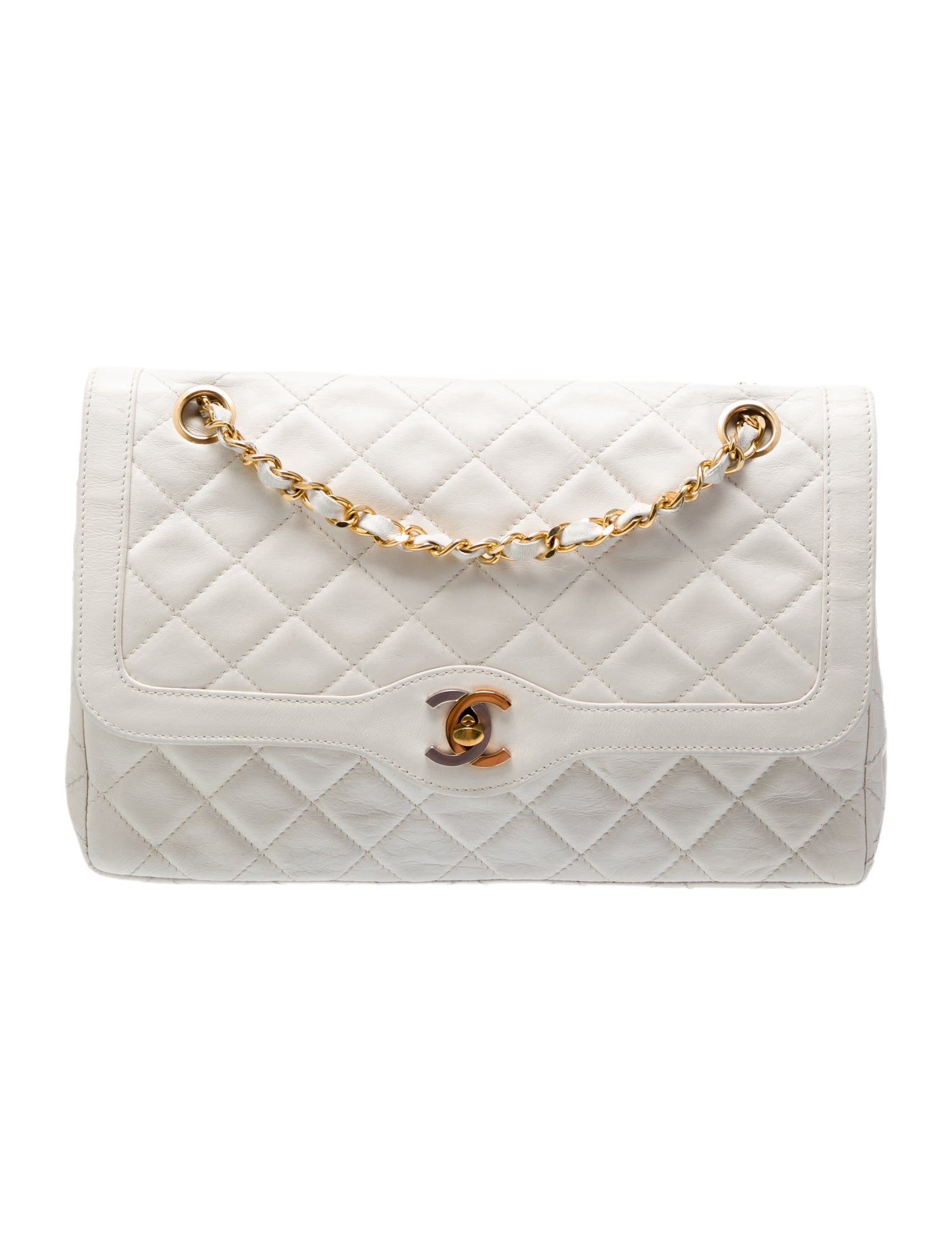 Chanel Paris CC Double Flap Bag