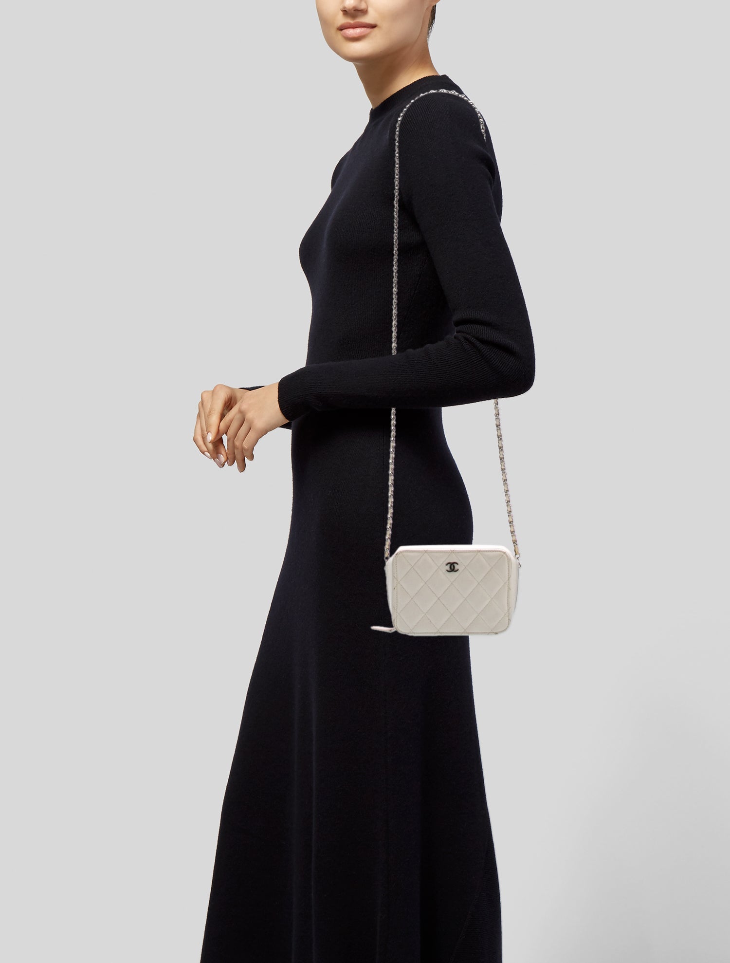 Chanel Caviar Mini Vanity Bag