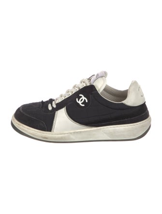 Chanel 2023 Interlocking CC Logo Sneakers