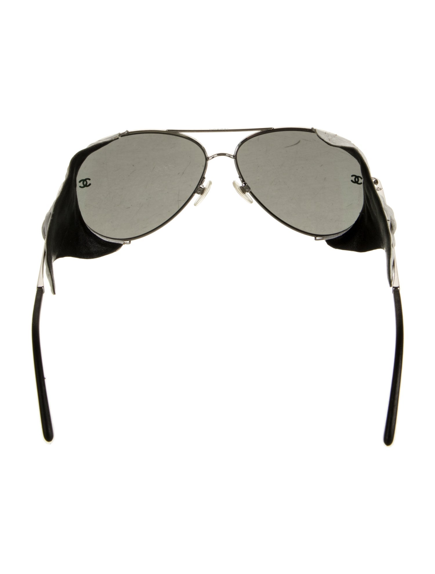Chanel Interlocking CC Logo Aviator Sunglasses