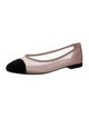 Chanel 2025 Interlocking CC Logo Ballet Flats