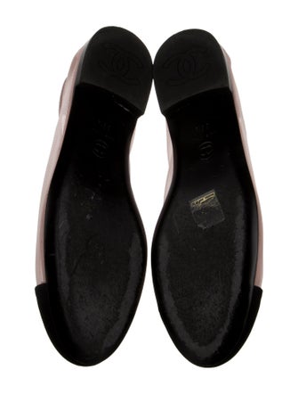 Chanel 2025 Interlocking CC Logo Ballet Flats