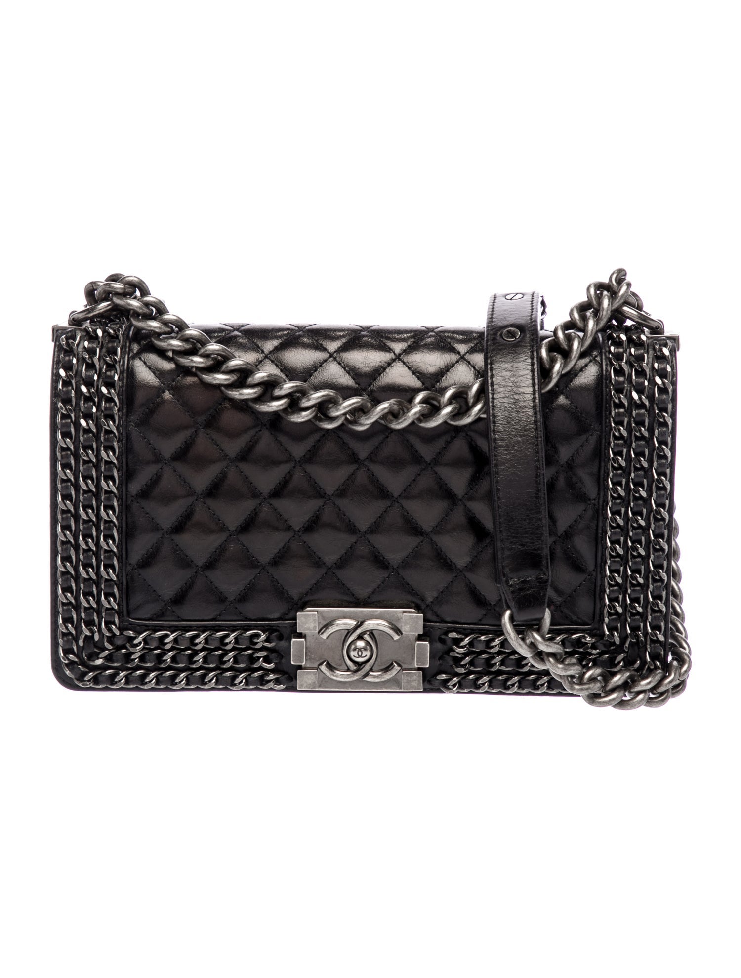 Chanel Medium Chain Around Boy Bag