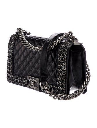 Chanel Medium Chain Around Boy Bag