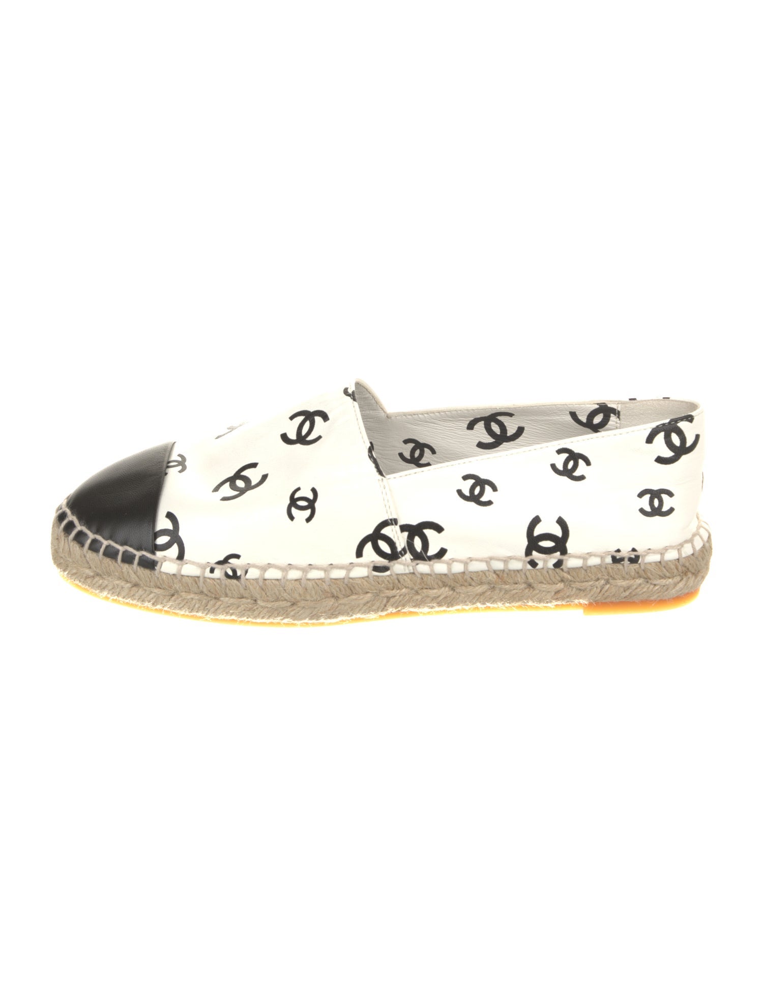 Chanel 2022 Interlocking CC Logo Espadrilles