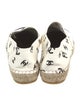 Chanel 2022 Interlocking CC Logo Espadrilles