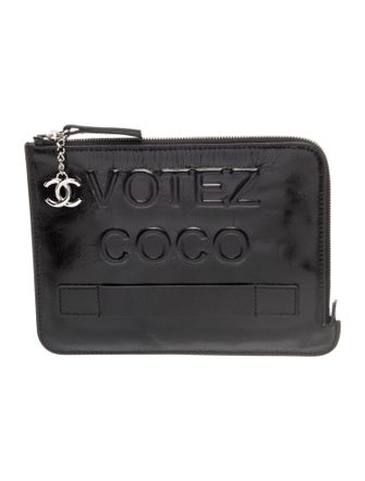 Chanel Votez Coco Clutch