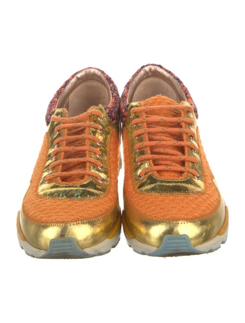 Chanel 2014 Interlocking CC Logo Sneakers