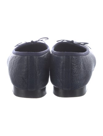 Chanel 2018 Interlocking CC Logo Ballet Flats