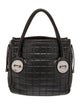 Chanel Square Quilt Button Handle Bag