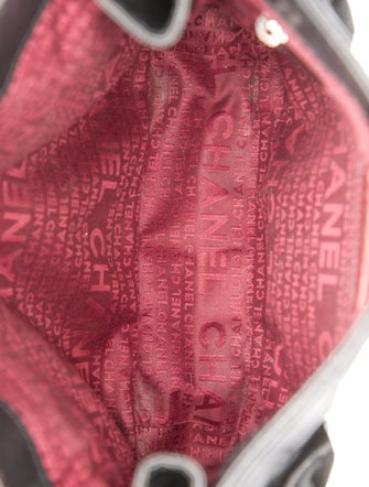 Chanel Square Quilt Button Handle Bag