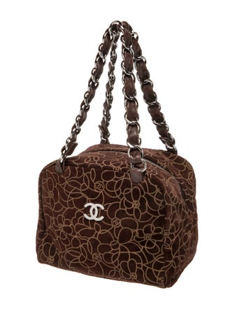 Chanel Camellia Bowling Bag