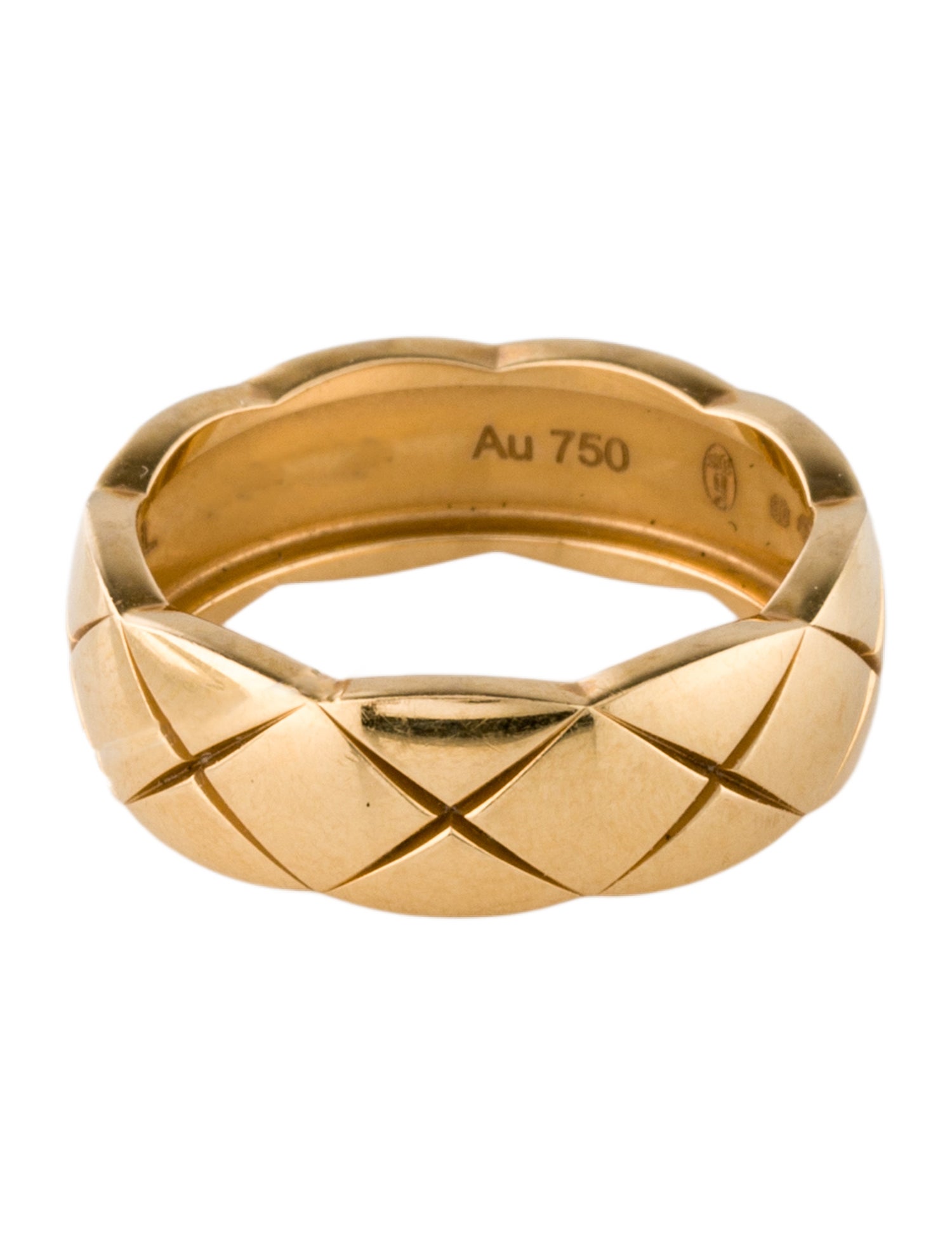 Chanel 18K Small Coco Crush Ring