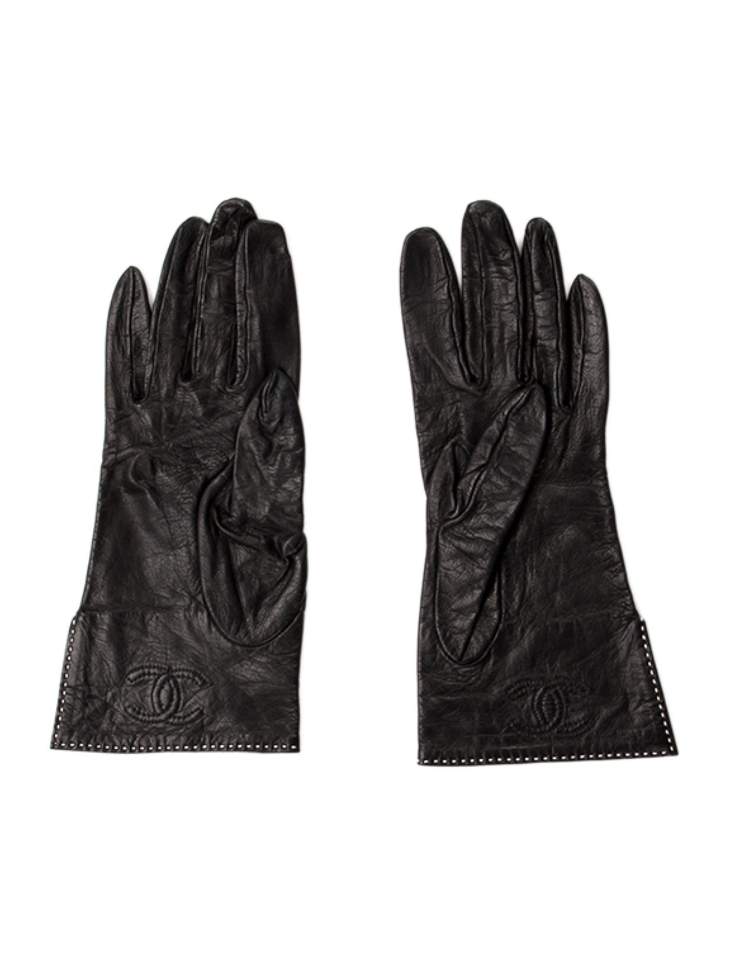 Chanel Vintage CC Gloves