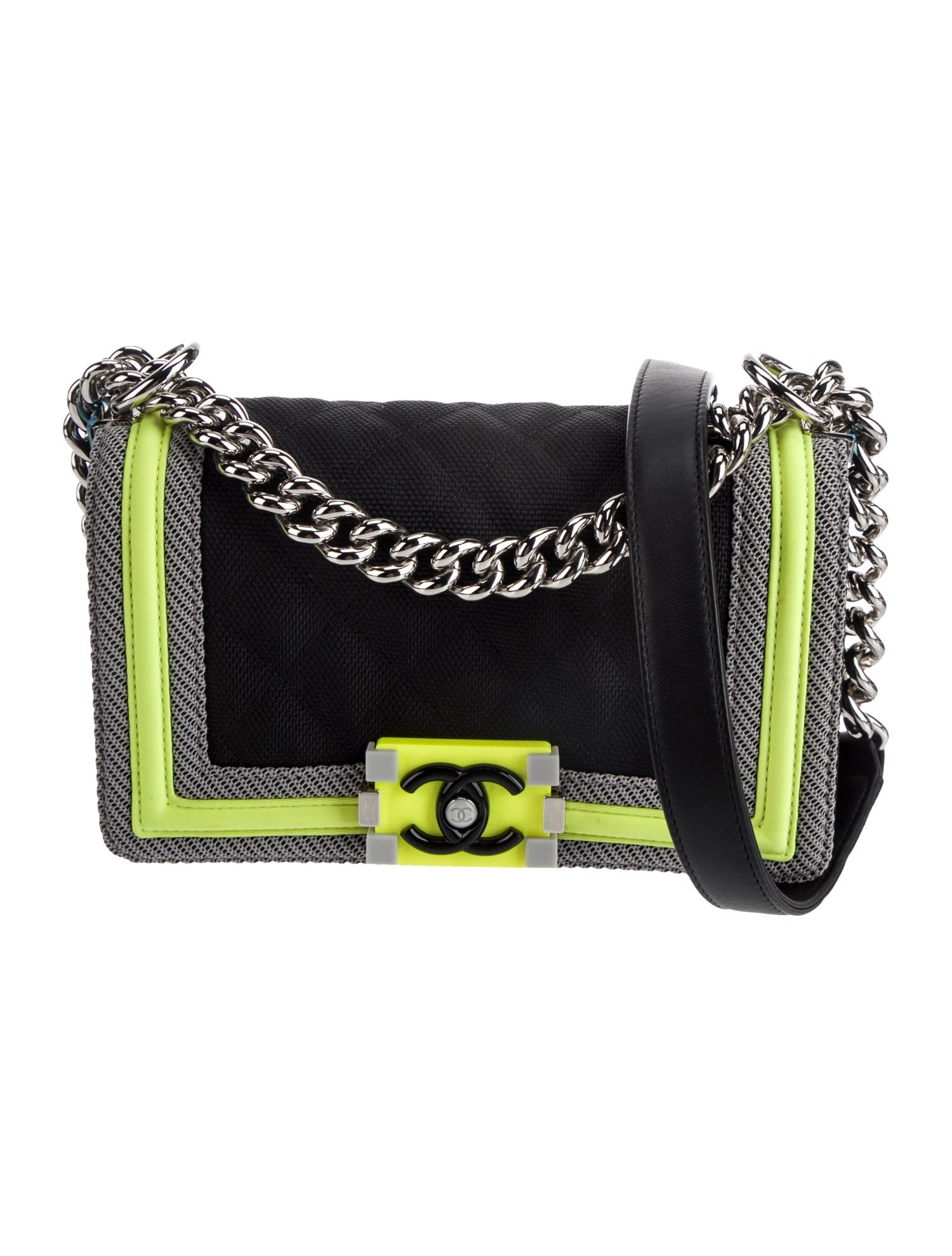 Chanel Small Fluo Boy Bag