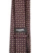 Chanel Printed Silk Tie