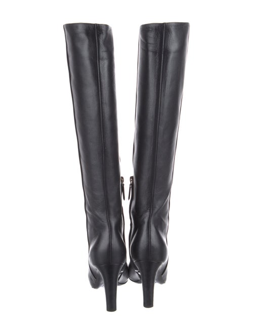 Chanel Interlocking CC Logo Lambskin Boots