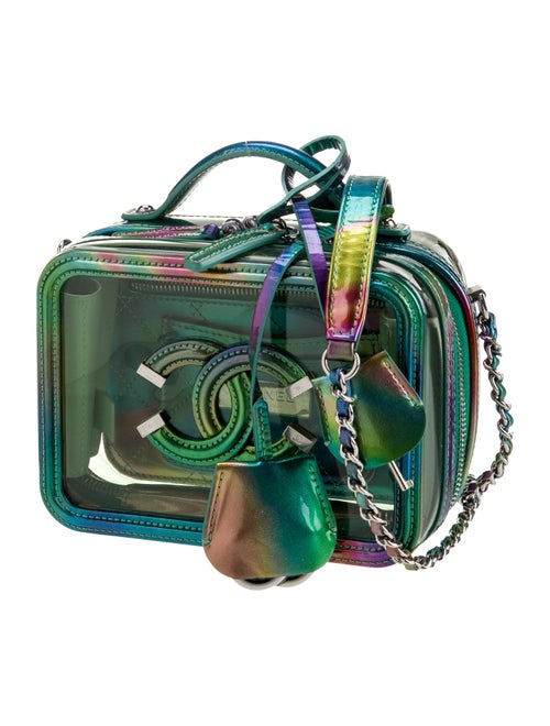 Chanel Small PVC Filigree Vanity Case