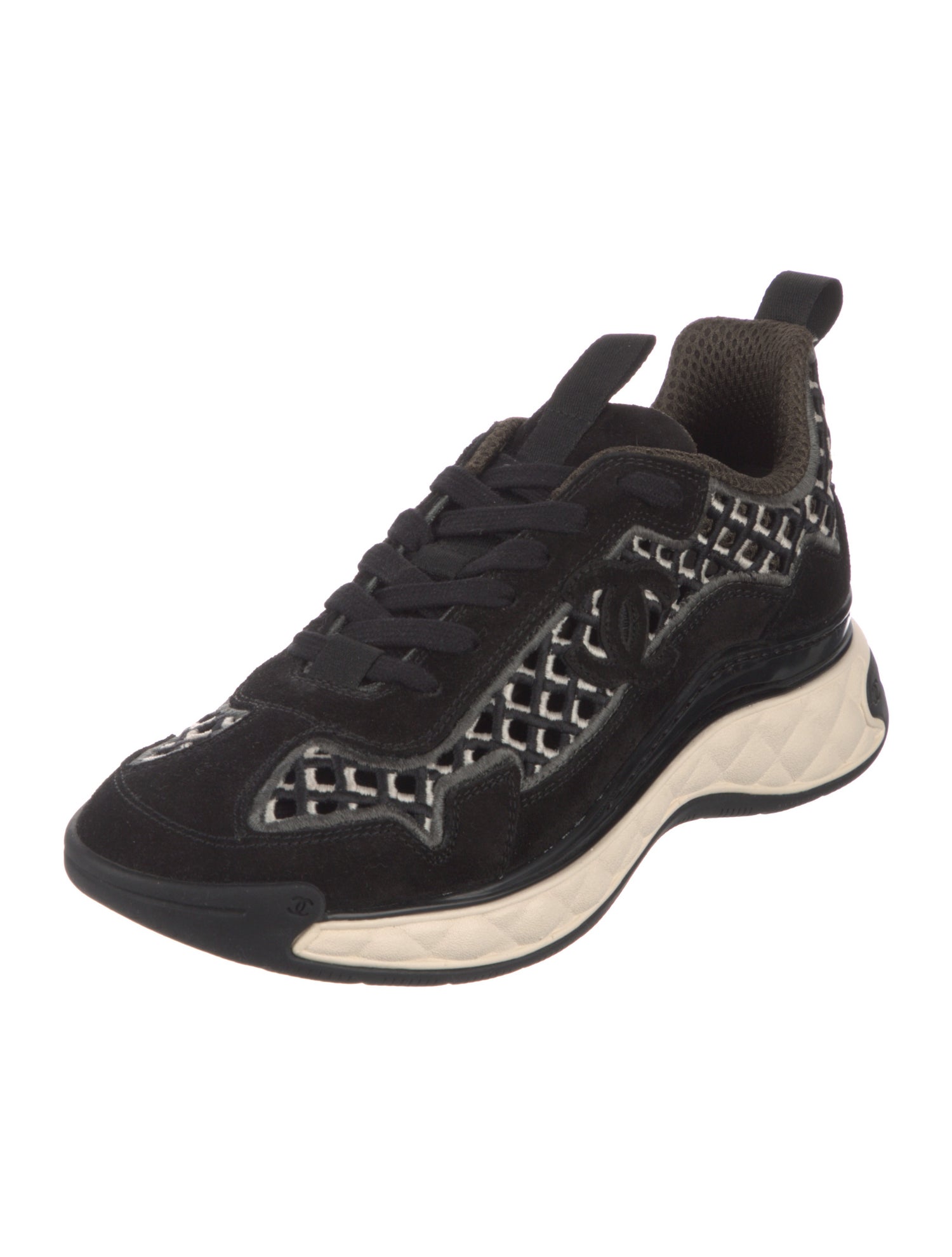 Chanel 2021 Interlocking CC Logo Chunky Sneakers