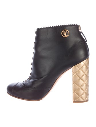 Chanel Paris-Salzburg Quilted Booties