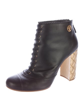 Chanel Paris-Salzburg Quilted Booties