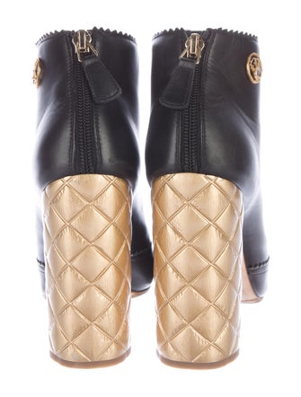 Chanel Paris-Salzburg Quilted Booties