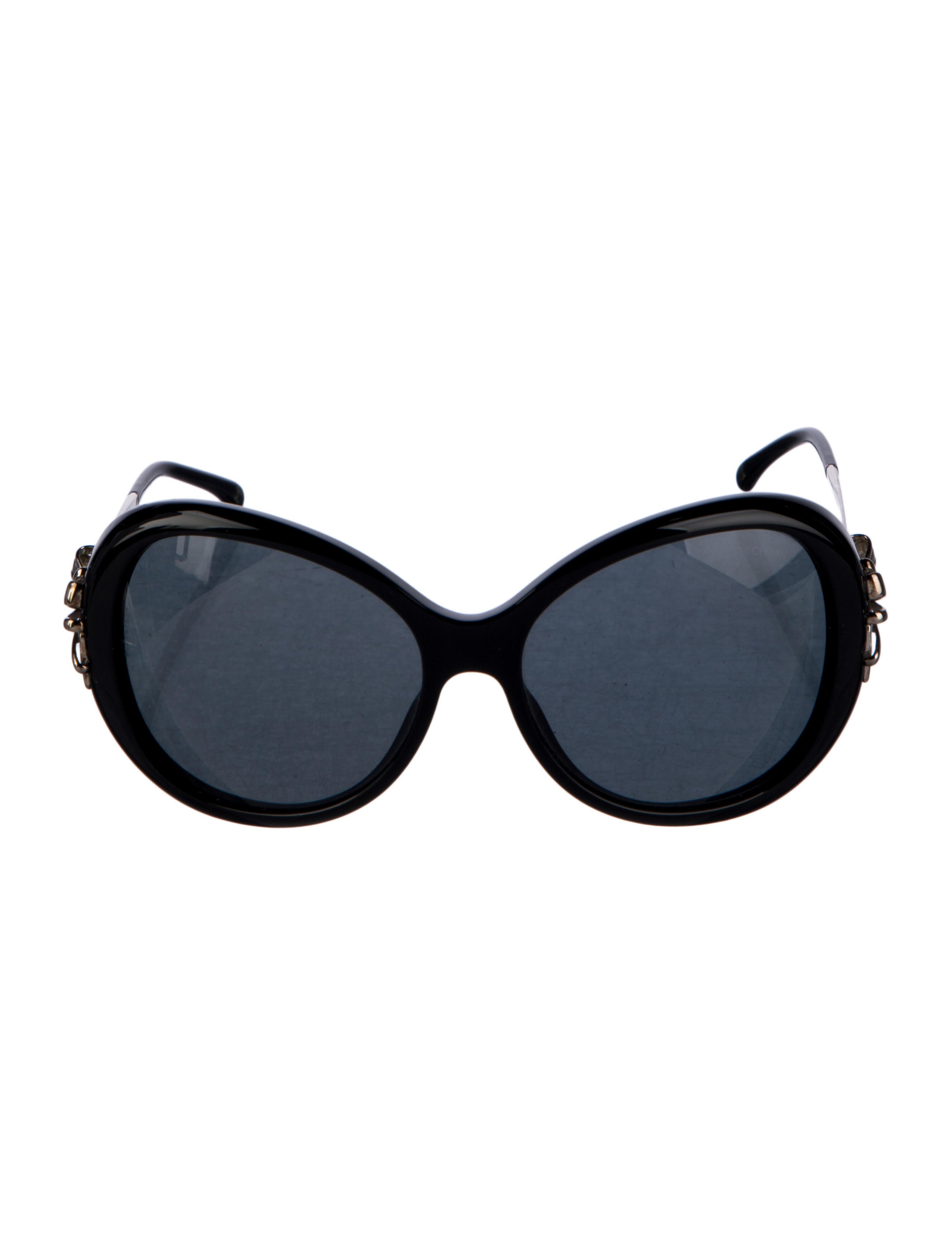 Chanel Interlocking CC Logo Oversize Sunglasses