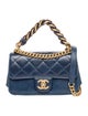 Chanel Rabbit-Trimmed Trapeze Bag