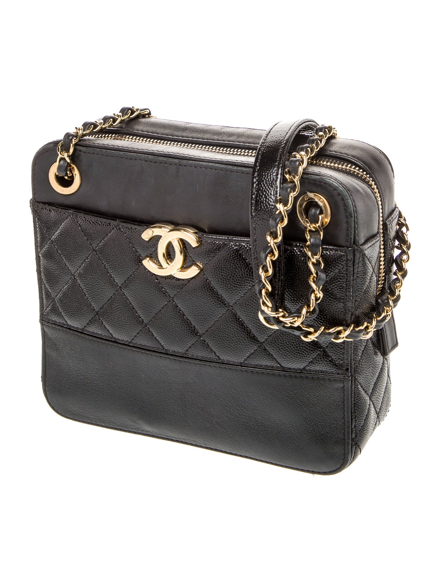 Chanel Quilted Camera Bag