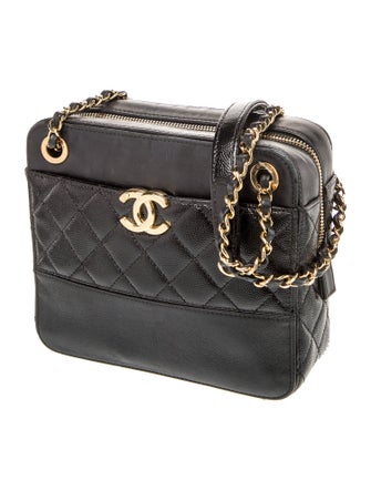 Chanel Quilted Camera Bag