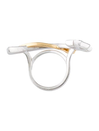 Chanel 18K Diamond Comète Double Shooting Star Ring