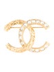 Chanel 2025 Strass CC Brooch
