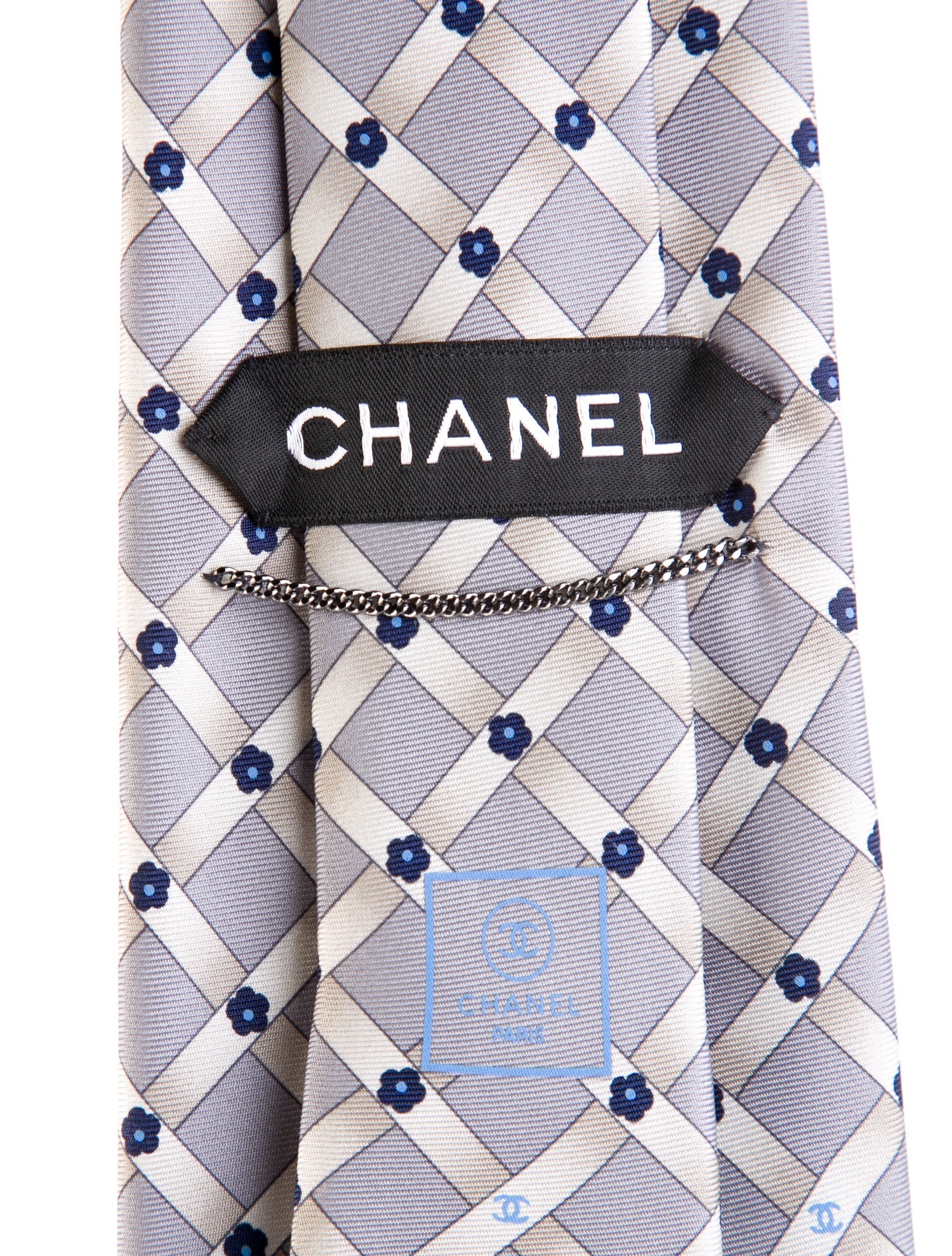 Chanel CC Silk Tie
