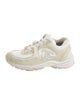 Chanel Interlocking CC Logo Leather Chunky Sneakers