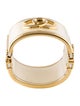 Chanel 2024 Resin CC Turn-Lock Cuff Bracelet