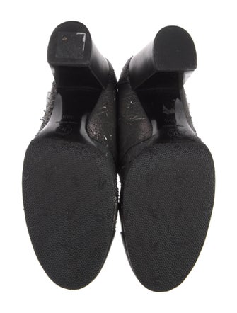 Chanel 2011 Interlocking CC Logo Sock Boots