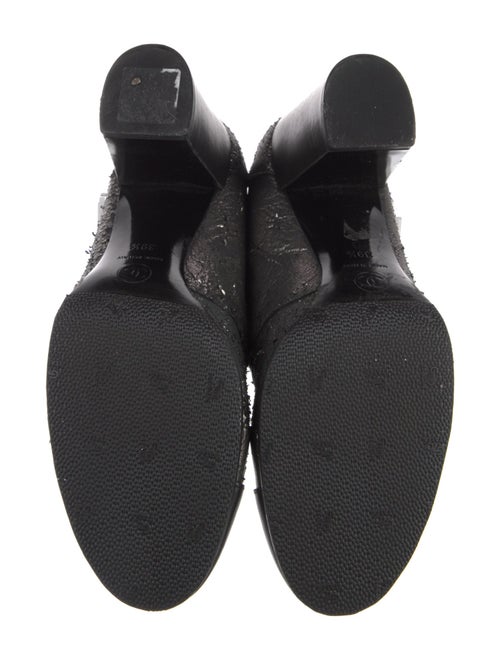 Chanel 2011 Interlocking CC Logo Sock Boots