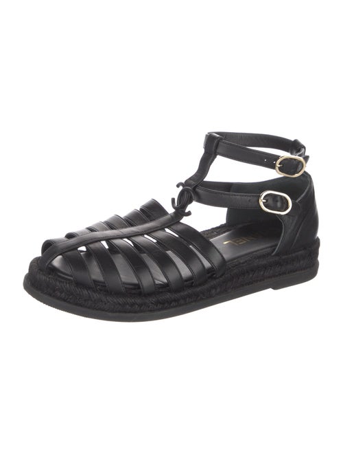 Chanel 2024 Interlocking CC Logo Flats