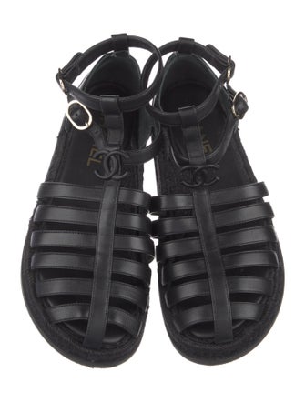 Chanel 2024 Interlocking CC Logo Flats