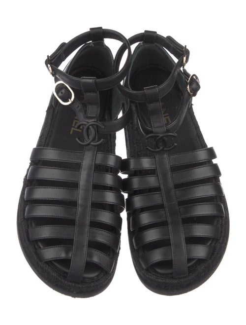 Chanel 2024 Interlocking CC Logo Flats