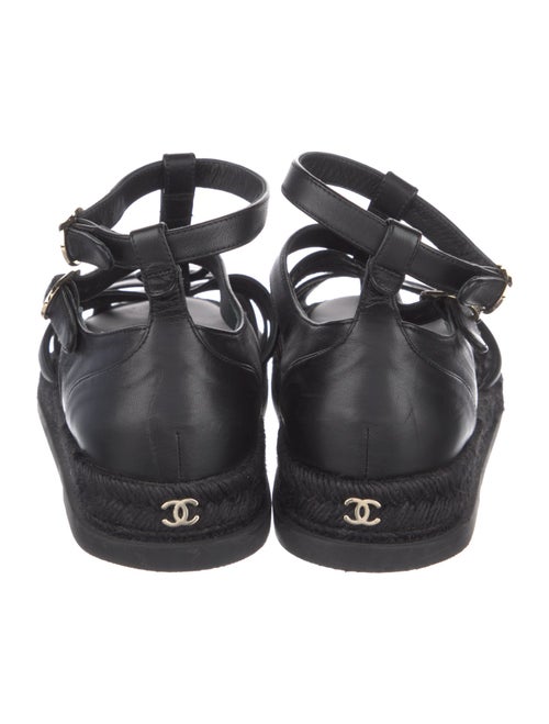 Chanel 2024 Interlocking CC Logo Flats