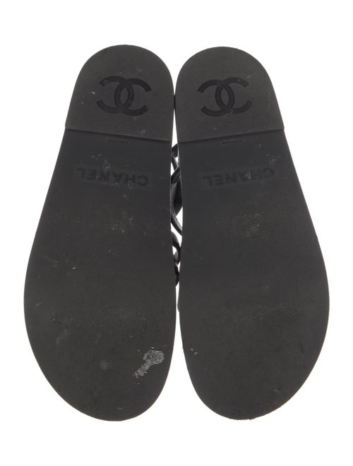 Chanel 2024 Interlocking CC Logo Flats