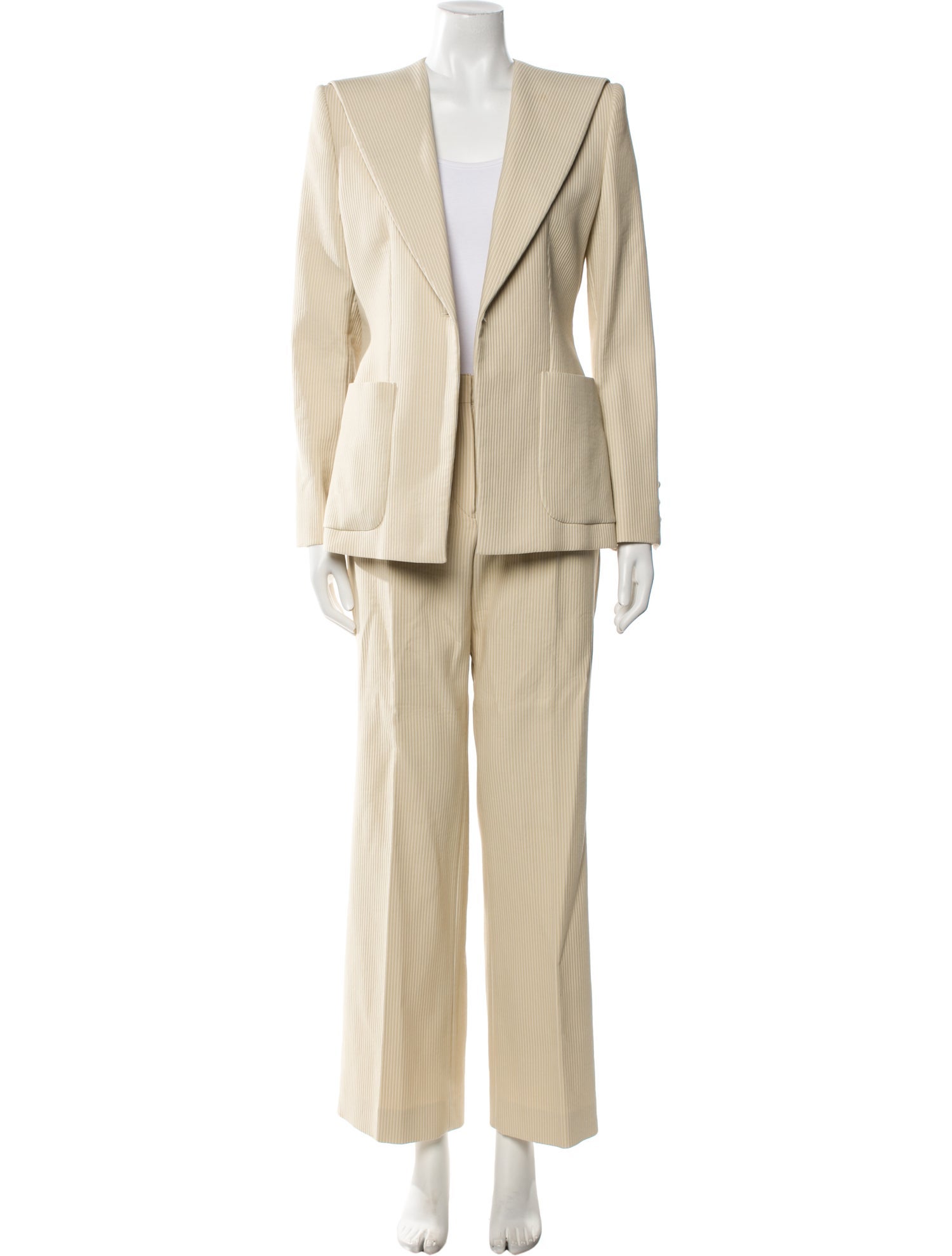 Chanel 2001 Striped Blazer