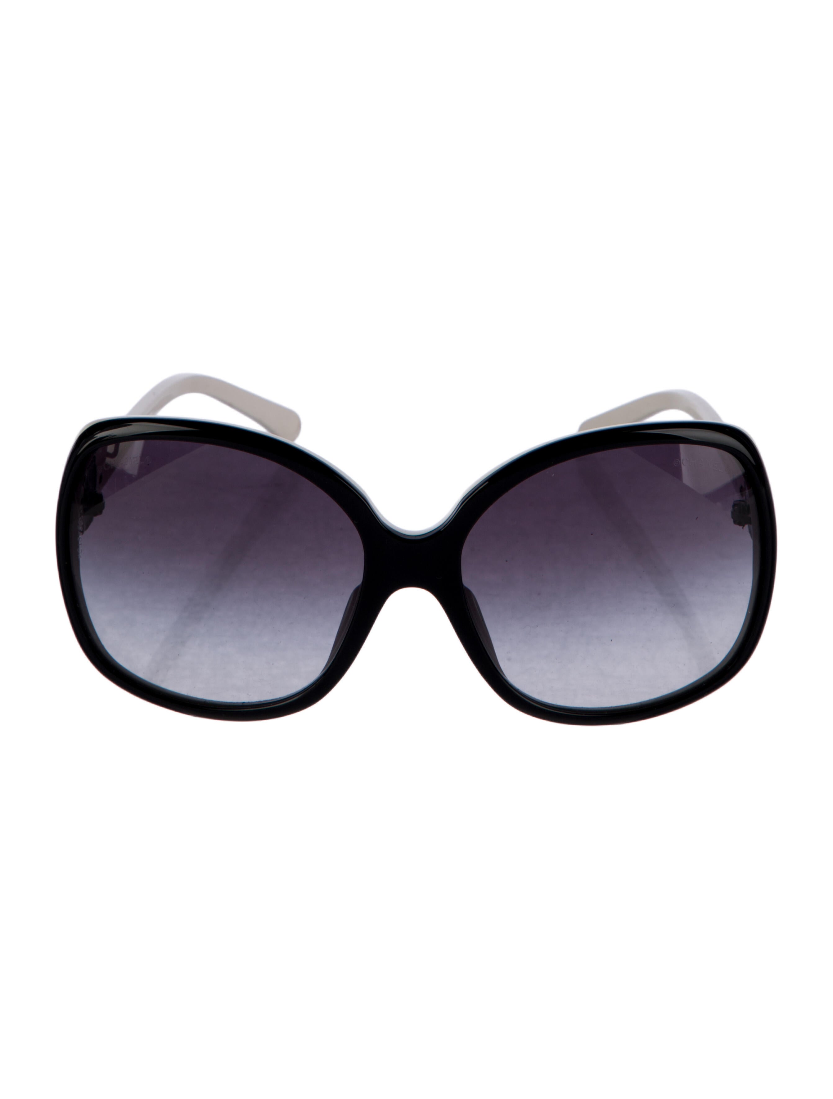 Chanel Interlocking CC Logo Oversize Sunglasses